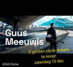 2 golden circle kaartjes Guus Meeuwis 13 dec Antwerpen, Tickets en Kaartjes, Twee personen, December