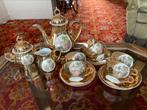 Romantisch Goudkleurig theeservies, Ophalen