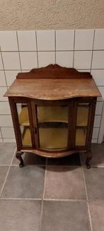 Antiek Theekastje met Glazen Deuren, Antiek en Kunst, Antiek | Meubels | Kasten, Ophalen