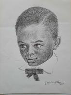 Vintage Litho J Macdonald Henry - Jongentje met scheiding, Verzenden