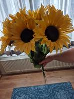 Prachtige kunst Zonnebloemen (6), Huis en Inrichting, Woonaccessoires | Kunstplanten en Kunstbloemen, Ophalen of Verzenden, Zo goed als nieuw