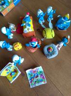 7 Mac Donald smurfen met accessoires, Verschillende Smurfen, Ophalen of Verzenden, Poppetje, Figuurtje of Knuffel, Zo goed als nieuw