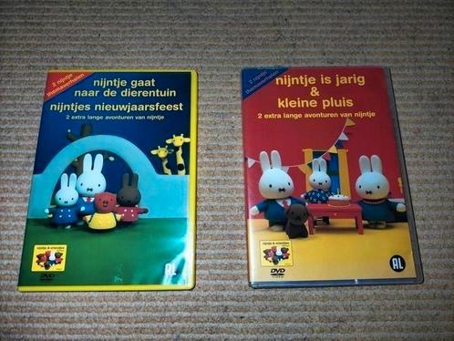 Nijntje animatie films op DVD, als nieuw, 3,50 p stuk, Cd's en Dvd's, Cd's | Kinderen en Jeugd, Zo goed als nieuw, Verhaal of Sprookje