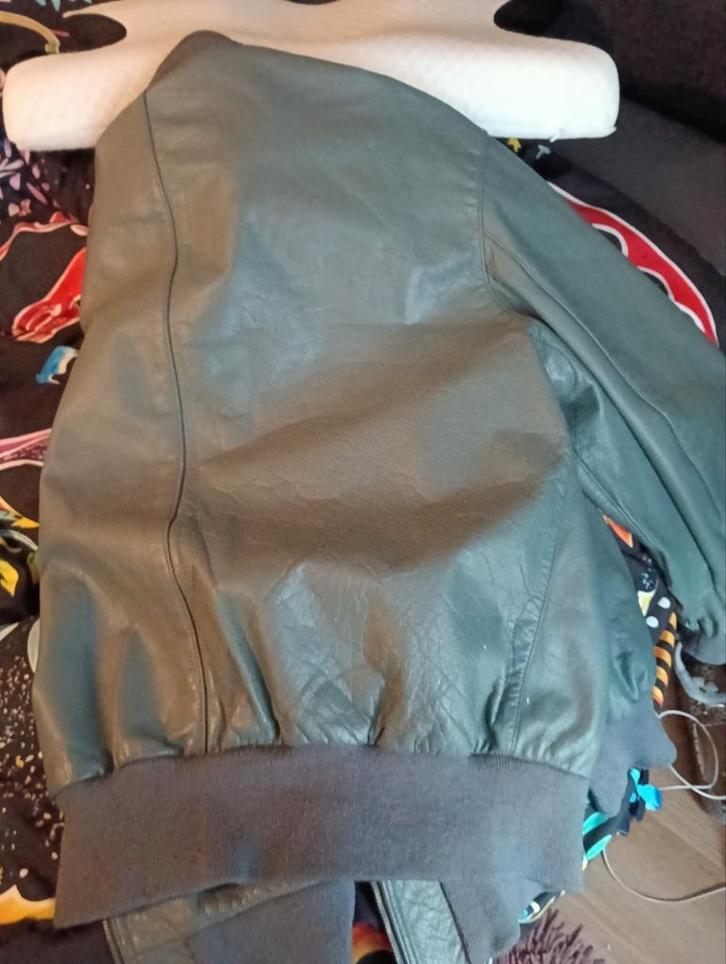 Bundeswehr / KLU vliegerjack leer, Verzamelen, Militaria | Algemeen, Landmacht, Kleding of Schoenen, Nederland, Ophalen of Verzenden