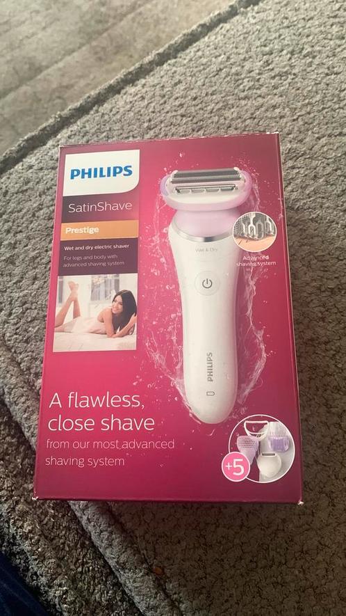 Philips SatinShave Prestige nieuw, Witgoed en Apparatuur, Persoonlijke-verzorgingsapparatuur, Zo goed als nieuw, Scheren en Epileren