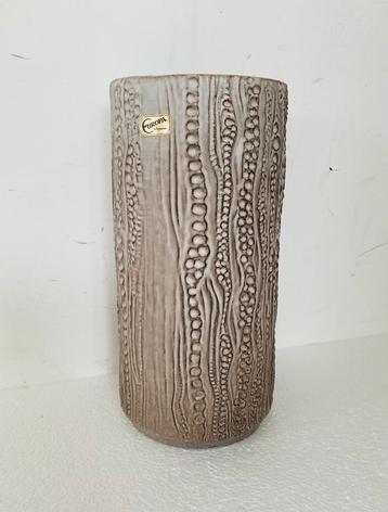 Carstens Tonnieshof grote keramiek cilinder vaas , jaren 70 beschikbaar voor biedingen