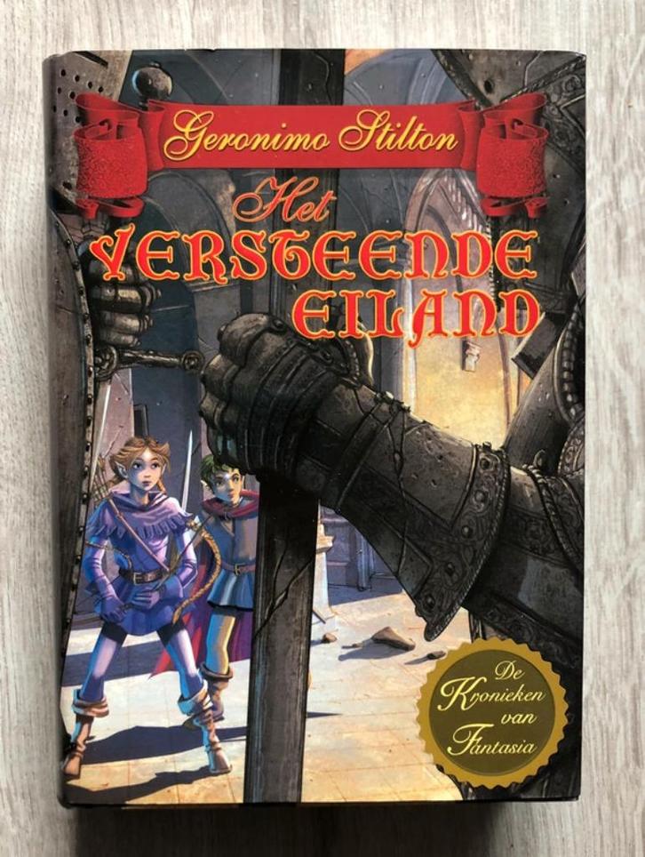 Het versteende eiland - Geronimo Stilton, Boeken, Kinderboeken | Jeugd | onder 10 jaar, Nieuw, Fictie algemeen, Ophalen of Verzenden