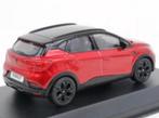 Renault Captur 2022 rood zwart schaal 1:43 NOREV ref. 517769, Verzenden, Nieuw, Auto, Norev