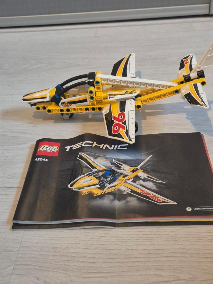 LEGO Technic 42044 Display Team Jet - Compleet met boekjes!, Kinderen en Baby's, Speelgoed | Duplo en Lego, Gebruikt, Lego, Complete set