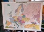 Oude schoolkaart van Europa, Antiek en Kunst, Antiek | Schoolplaten, Ophalen, Aardrijkskunde