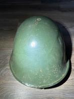Wo2 brits turtle helm gedateerd 1945, Ophalen of Verzenden, Landmacht, Engeland, Helm of Baret