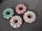 4 houten donuts Hema speelgoed kind, Kinderen en Baby's, Speelgoed | Houten speelgoed, Ophalen of Verzenden, Gebruikt, Overige typen