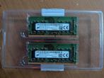2x 8gb RAM= 16gb geheugen 3200MHz = Cheap laptop upgrade, Computers en Software, Verzenden, DDR4, Zo goed als nieuw, Laptop