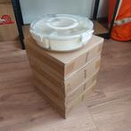 Nieuwe Snackbox - 6 Vakken - BPA Vrij, Ophalen of Verzenden, Nieuw