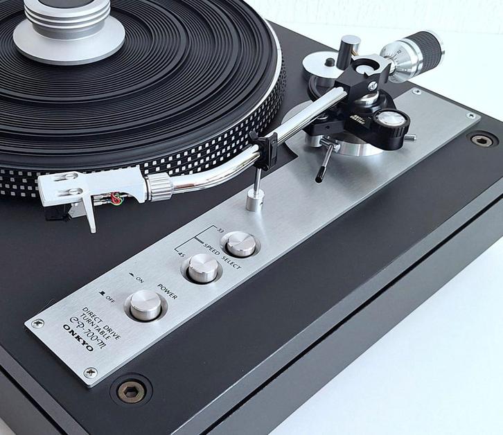 ONKYO CP-700M DirectDrive Turntable, Audio, Tv en Foto, Platenspelers, Zo goed als nieuw, Platenspeler, Overige merken, Pitch-regelaar