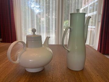 Vintage Theepot en Koffiekan - beschikbaar voor biedingen