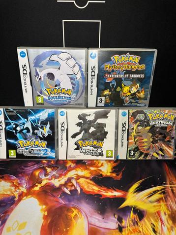 Pokémon DS Games - Compleet & Zo Goed Als Nieuw! beschikbaar voor biedingen