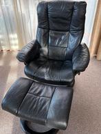 Stressless, Ophalen, Stressless fauteuil & hocker Consul, 75 tot 100 cm, Zo goed als nieuw