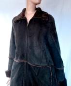 OLSEN Lammy Coat , Maat 42, Verzenden, Zo goed als nieuw, Maat 42/44 (L), Bruin