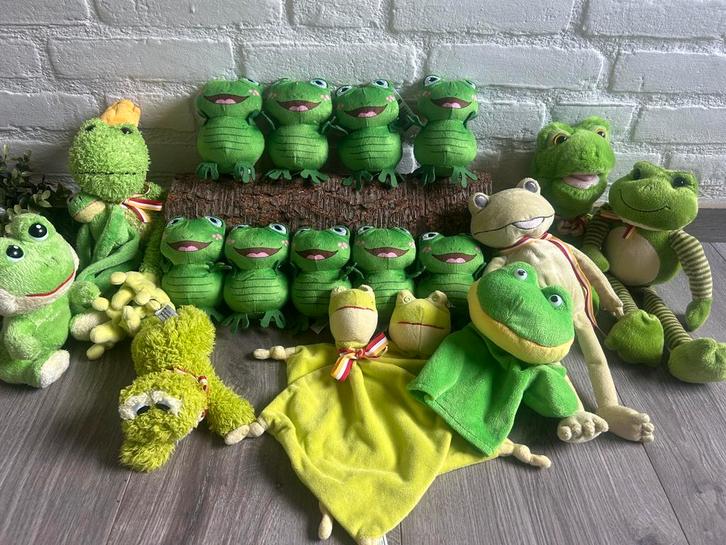 Heel veel kikkers knuffels voor Oeteldonk  11-11, Kinderen en Baby's, Speelgoed | Knuffels en Pluche, Zo goed als nieuw, Overige typen
