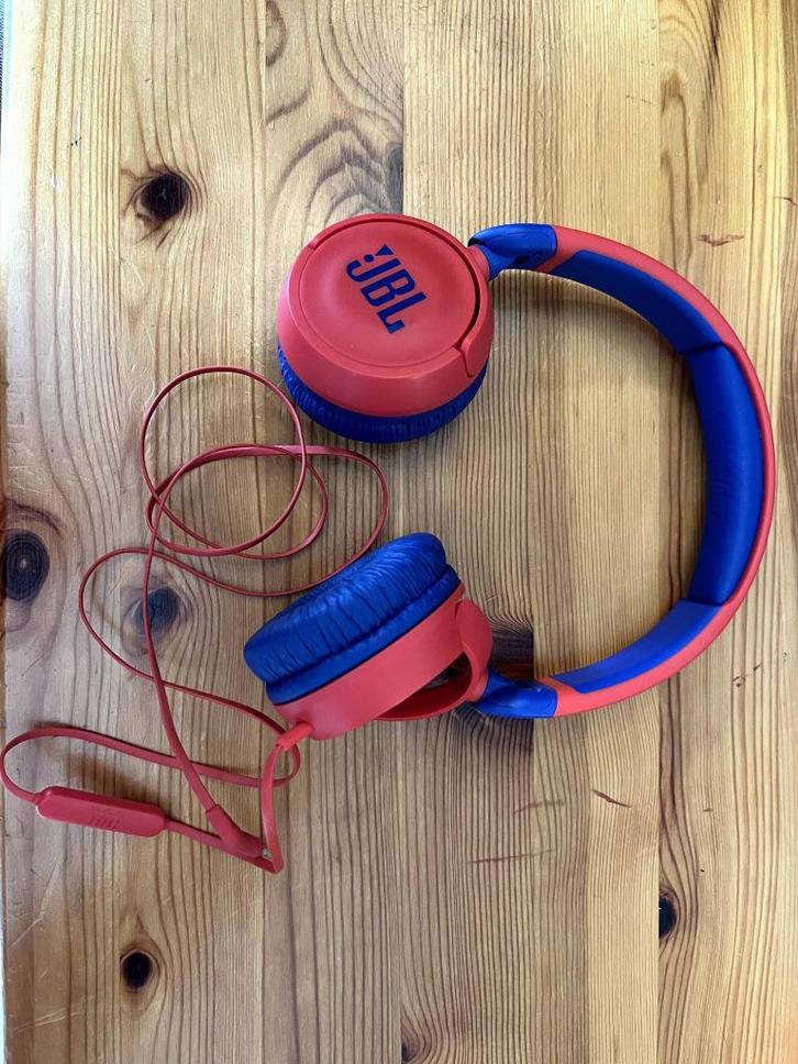 JBL kinderkoptelefoon met mini-jack, Audio, Tv en Foto, Koptelefoons, Gebruikt, Over oor (circumaural), Overige merken, Ophalen of Verzenden