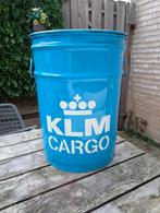 KLM Voedselton - Vintage verzamelobject, Ophalen, Gebruikt, Gebruiksvoorwerp