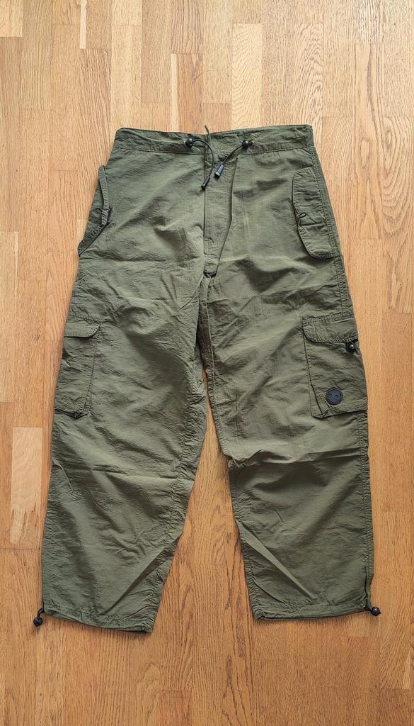 Disaster cargo broek -  maat 1 = S, Kleding | Heren, Broeken en Pantalons, Gedragen, Groen, Ophalen of Verzenden
