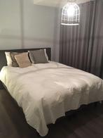 Boxspring Norma te koop, Ophalen, Gebruikt, Tweepersoons, Grijs