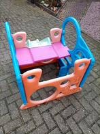 Leuk speelhuisje met glijbaan Feber, Ophalen, Gebruikt, Hout