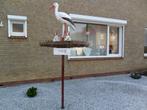 3d ooievaar met kleine ooievaartjes op nest, geen borg., Kinderen en Baby's, Kraamcadeaus en Geboorteborden, Ophalen, Nieuw, Geboortebord