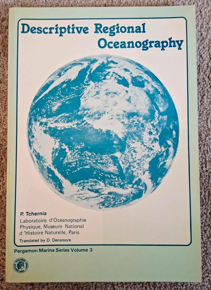Descriptive regional oceanography / Paul Tchernia (ed.), Boeken, Wetenschap, Zo goed als nieuw, Natuurwetenschap, Ophalen of Verzenden