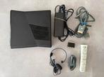 Xbox 360 met accessoires – defect (E82-melding), Spelcomputers en Games, 360 S, Met headset, Ophalen of Verzenden, Zonder controller