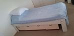 Auping Auronde 1 pers bed 48 cm hoog., Huis en Inrichting, Slaapkamer | Bedden, Ophalen, 90 cm, Eenpersoons, Wit
