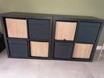 2x ikea kallax kast zwart, Huis en Inrichting, Ophalen, Zo goed als nieuw, Minder dan 150 cm, Minder dan 100 cm