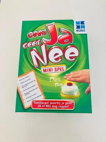 Geen Ja Geen Nee Mini Spel beschikbaar voor biedingen