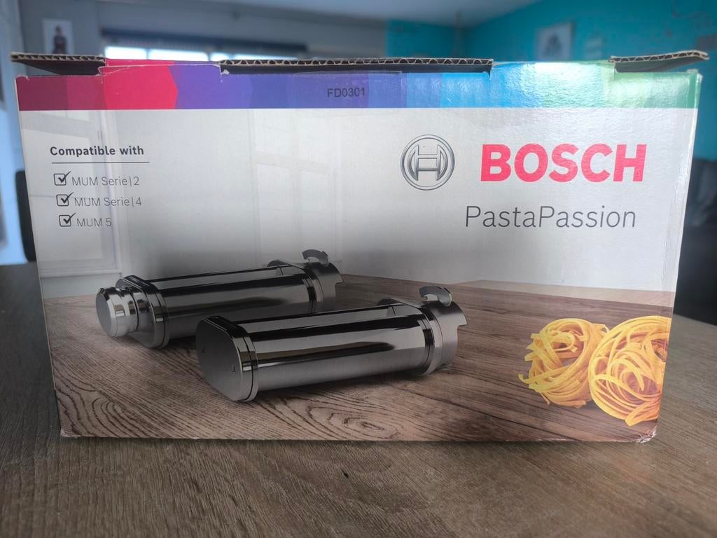 Bosch Pasta Passion voor MUM2/4/5, Ophalen of Verzenden, Nieuw, 3 snelheden of meer