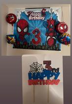 Spiderman decoratie verjaardag thema versiering set, Ophalen, Zo goed als nieuw, Versiering, Verjaardag