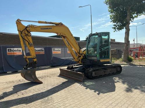 2014 Yanmar ViO80-U Midi rupsgraafmachine binnendraaier, Zakelijke goederen, Machines en Bouw | Kranen en Graafmachines, Graafmachine