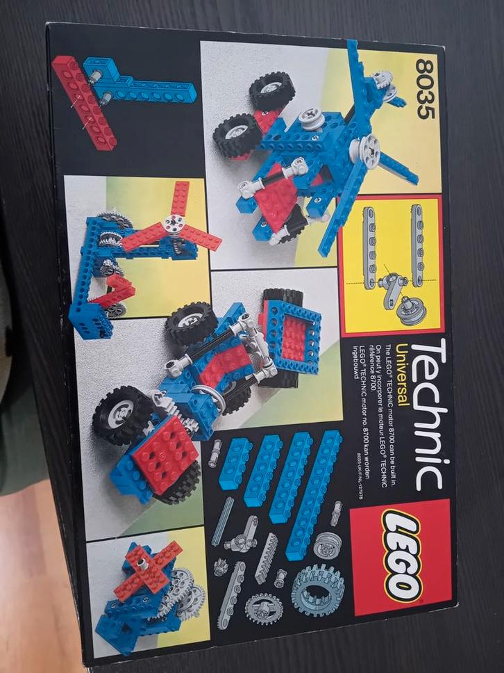 Lego Technic Sets: 8020, 8035, 8835, 8840 + Motor 8700, Kinderen en Baby's, Speelgoed | Duplo en Lego, Gebruikt, Lego, Complete set