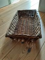 Oude vintage rieten mand 50 x 32 cm., Ophalen