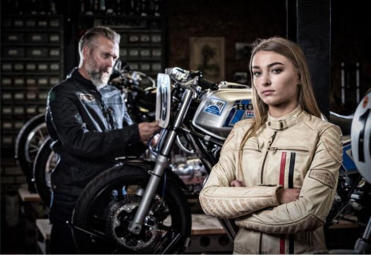 Grand Canyon Crosby dames motorjas SALE van 339,- voor 149,-, Motoren, Kleding | Motorkleding, Jas | leer, Dames, Nieuw met kaartje