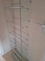 Glazen dvd standaard, Huis en Inrichting, Ophalen, Zo goed als nieuw, Glas, Cd's of Dvd's