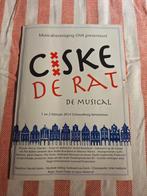 Ciske de rat - programmaboekje, Ophalen of Verzenden, Zo goed als nieuw