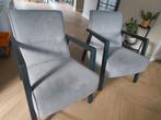 2 lichtgrijze fauteuils van het merk Xooon., Huis en Inrichting, Fauteuils, Ophalen, Zo goed als nieuw, Hout, 50 tot 75 cm