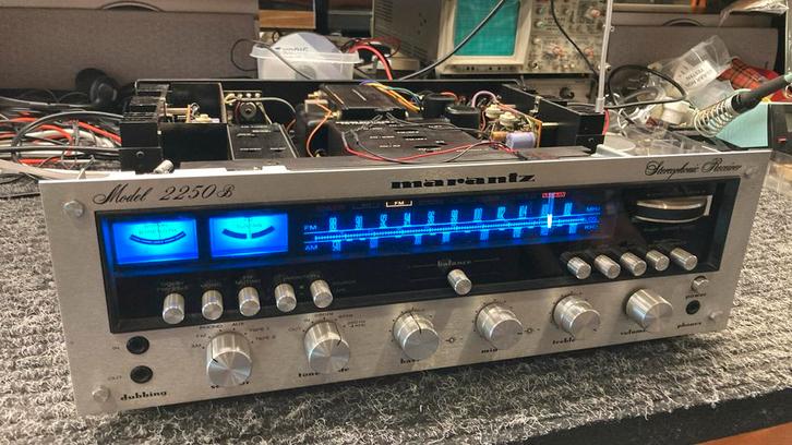 Marantz 2250b receiver, Audio, Tv en Foto, Versterkers en Receivers, Zo goed als nieuw, Stereo, Marantz, Ophalen of Verzenden