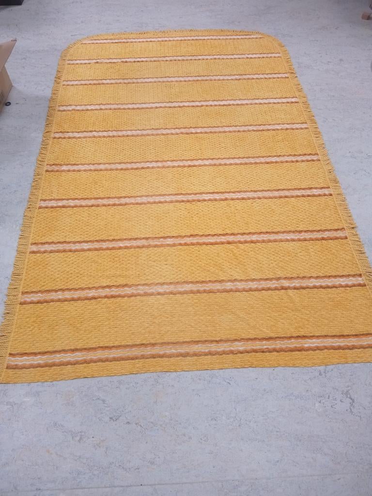 Vintage gele sprei, Gebruikt, Overige maten, Geel, Overige typen