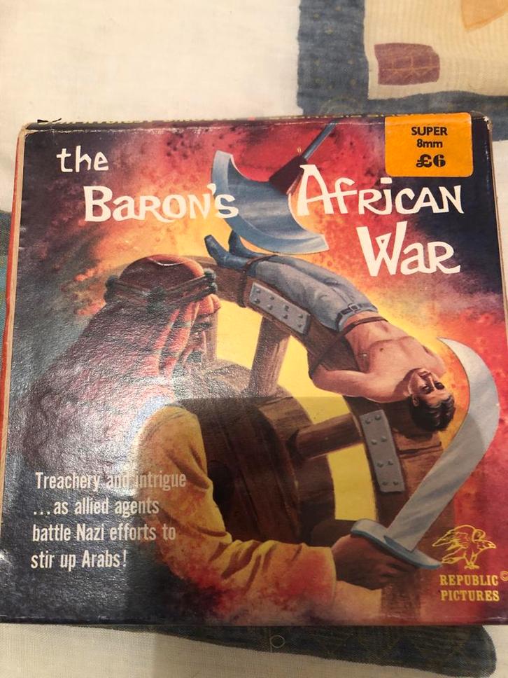 The Baron's African War - Super 8mm Film, Audio, Tv en Foto, Filmrollen, 8mm film, Ophalen of Verzenden