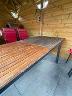 Tuintafel YTTRUP Jysk teak uitschuifbaar 100x210/300, Tuin en Terras, Ophalen, Eettafel, Meer dan 8 zitplaatsen, Teakhout