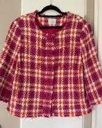 Madeleine prachtig bouclé jasje maat 48, Ophalen of Verzenden, Zo goed als nieuw, Roze, Jasje of Colbert