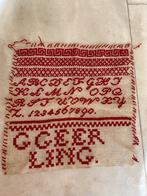 Merklap, Antiek en Kunst, Antiek | Kleden en Textiel, Ophalen of Verzenden
